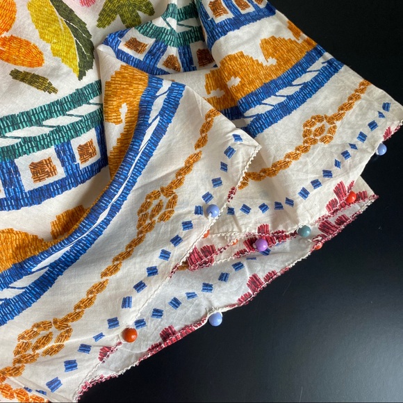 FARM Rio Salt Island Drawstring Midi Dress - Picture 9 of 11